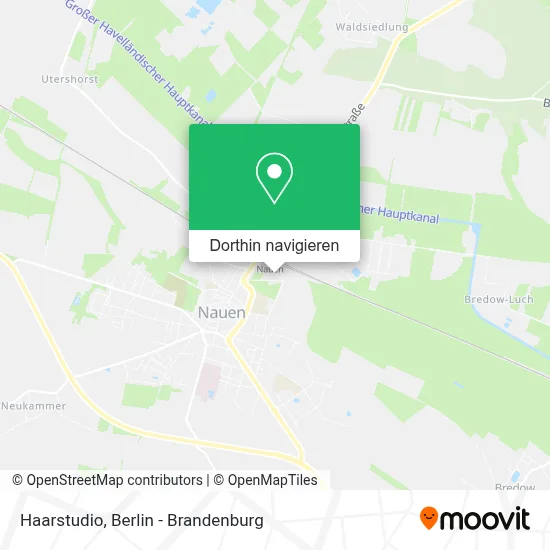 Haarstudio Karte
