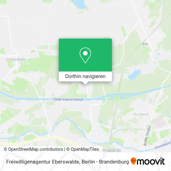 Freiwilligenagentur Eberswalde Karte