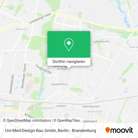 Uni-Med-Design-Bau Gmbh Karte