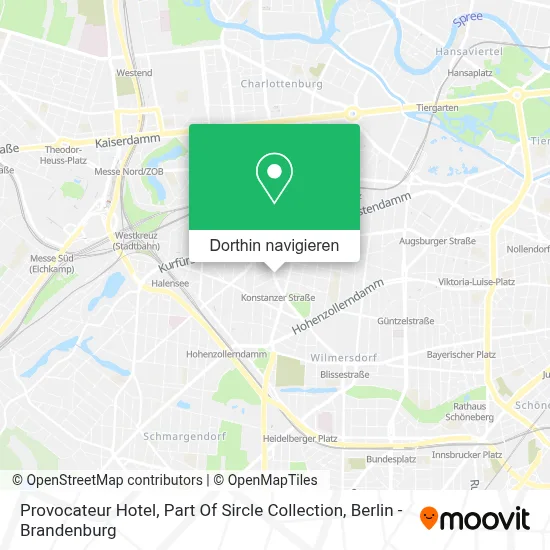 Provocateur Hotel, Part Of Sircle Collection Karte