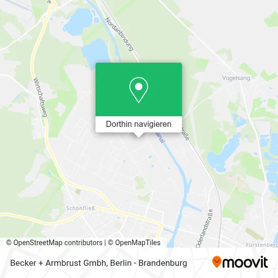 Becker + Armbrust Gmbh Karte