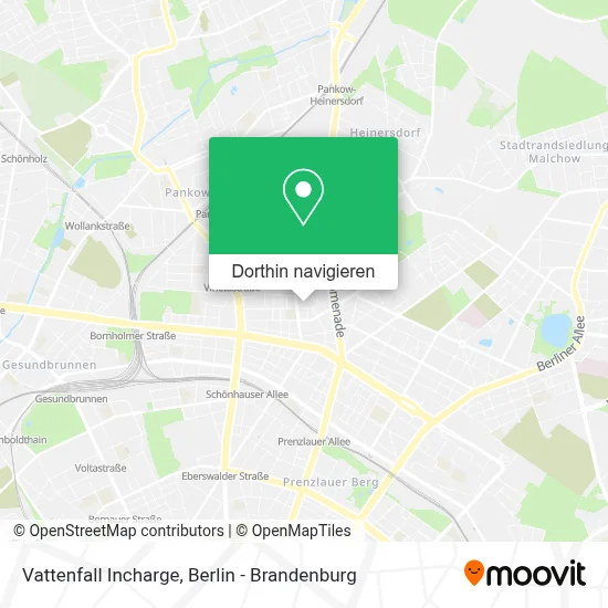 Vattenfall Incharge Karte