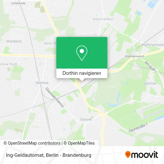 Ing-Geldautomat Karte