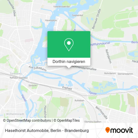 Haselhorst Automobile Karte