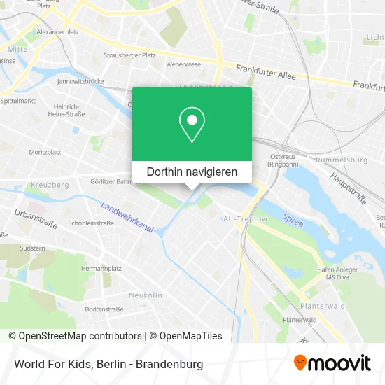 World For Kids Karte
