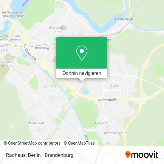 Radhaus Karte