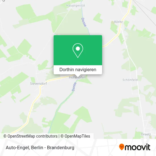 Auto-Engel Karte