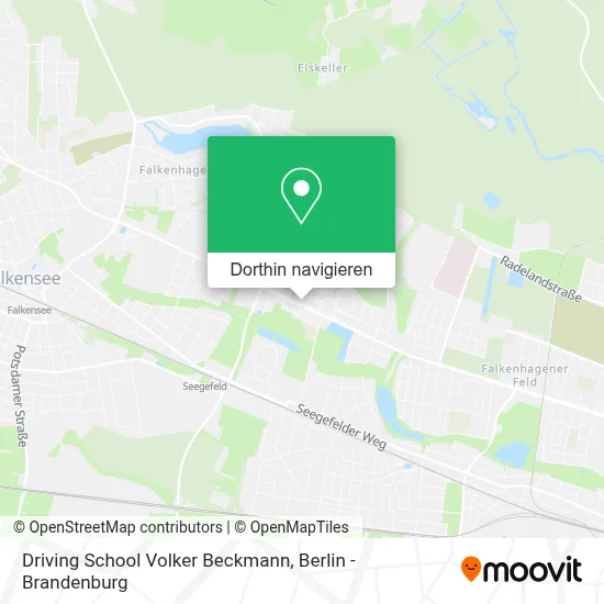 Driving School Volker Beckmann Karte