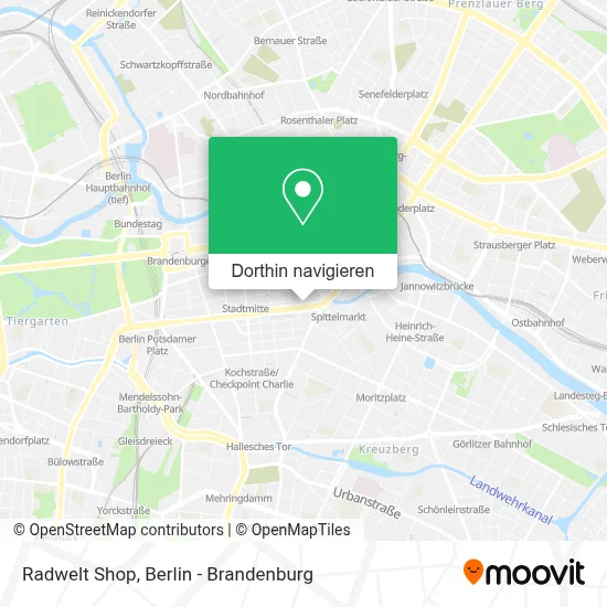 Radwelt Shop Karte