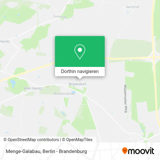 Menge-Galabau Karte