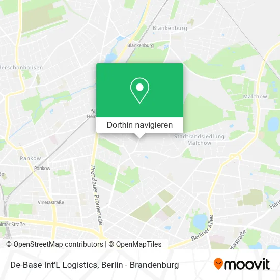 De-Base Int'L Logistics Karte