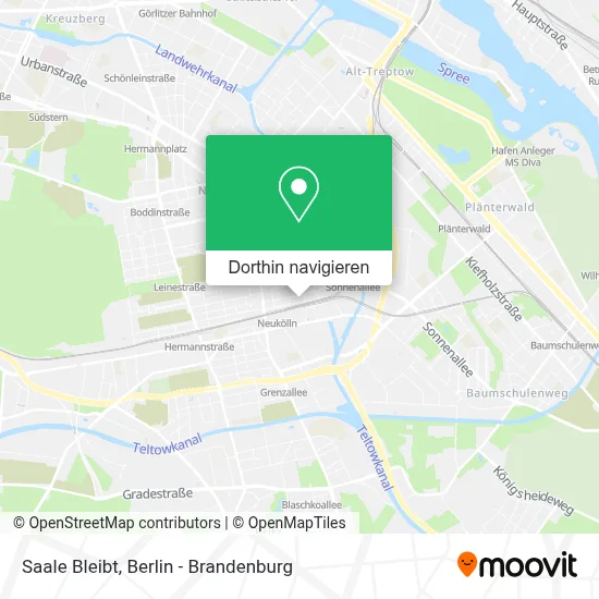 Saale Bleibt Karte