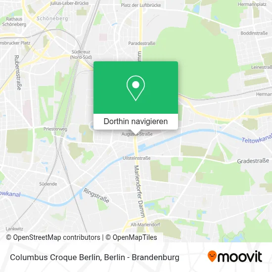 Columbus Croque Berlin Karte