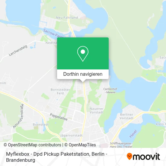 Myflexbox - Dpd Pickup Paketstation Karte