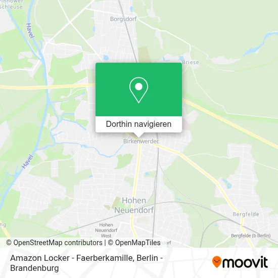 Amazon Locker - Faerberkamille Karte