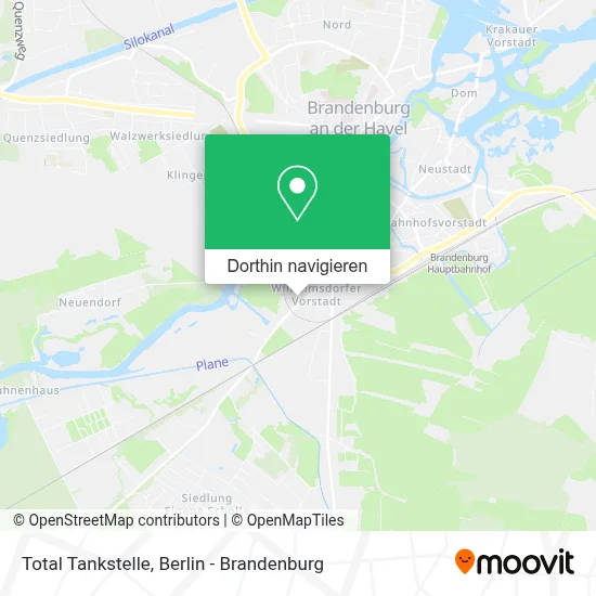 Total Tankstelle Karte