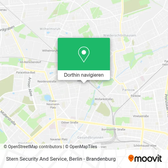 Stern Security And Service Karte