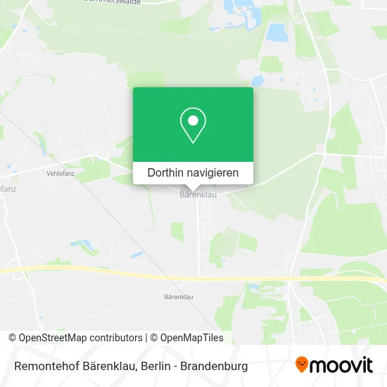 Remontehof Bärenklau Karte