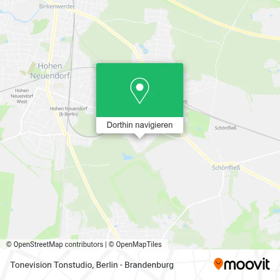 Tonevision Tonstudio Karte