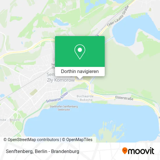 Senftenberg Karte