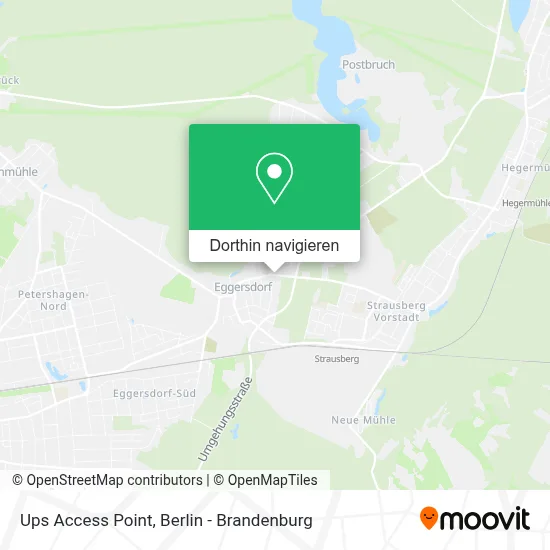 Ups Access Point Karte