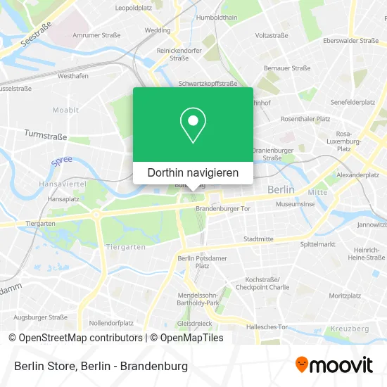 Berlin Store Karte