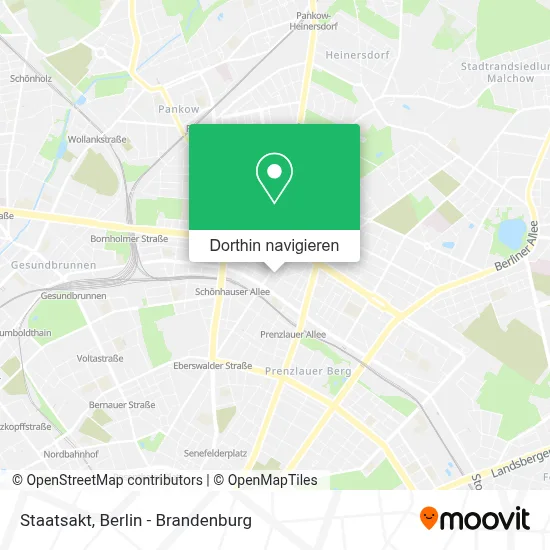 Staatsakt Karte