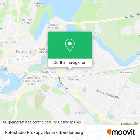 Fotostudio Prokopy Karte