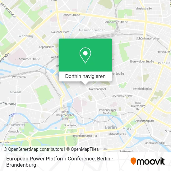 European Power Platform Conference Karte
