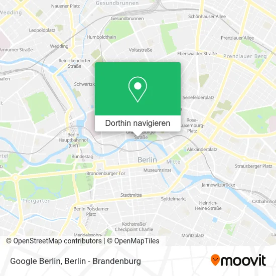 Google Berlin Karte