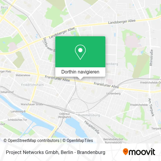 Project Networks Gmbh Karte