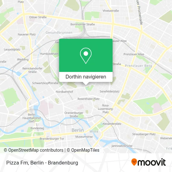 Pizza Fm Karte