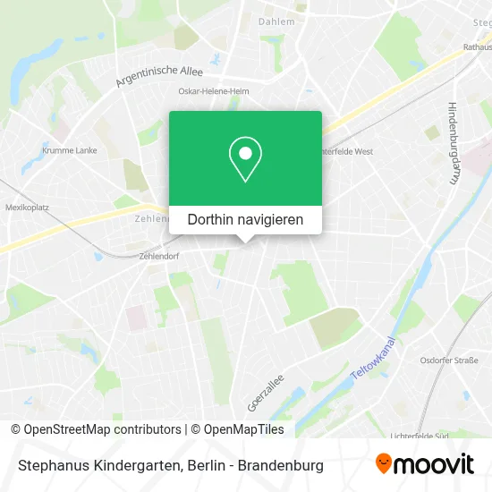 Stephanus Kindergarten Karte