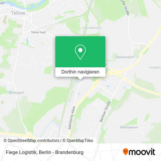 Fiege Logistik Karte