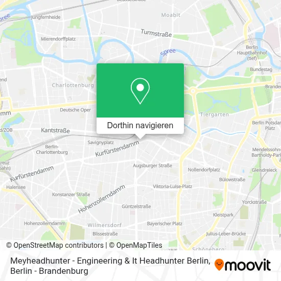 Meyheadhunter - Engineering & It Headhunter Berlin Karte