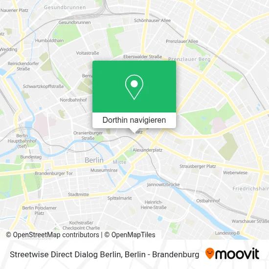 Streetwise Direct Dialog Berlin Karte