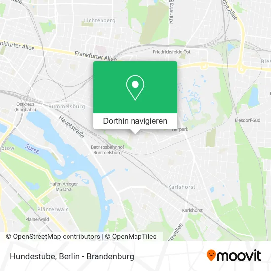 Hundestube Karte