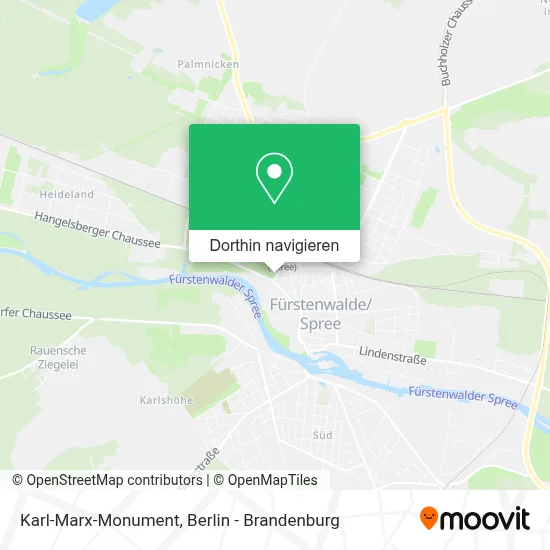 Karl-Marx-Monument Karte