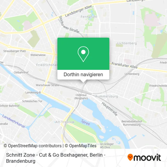 Schnitt Zone - Cut & Go Boxhagener Karte