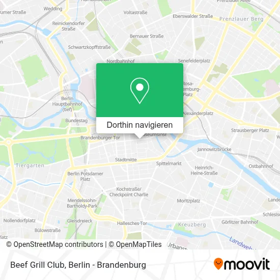 Beef Grill Club Karte