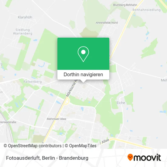 Fotoausderluft Karte