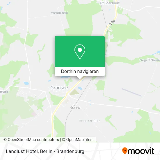 Landlust Hotel Karte
