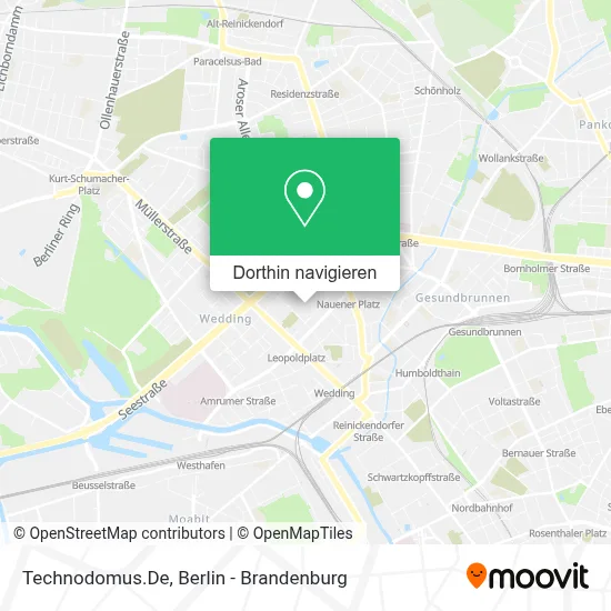 Technodomus.De Karte