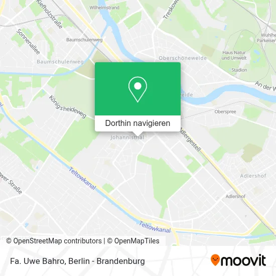 Fa. Uwe Bahro Karte