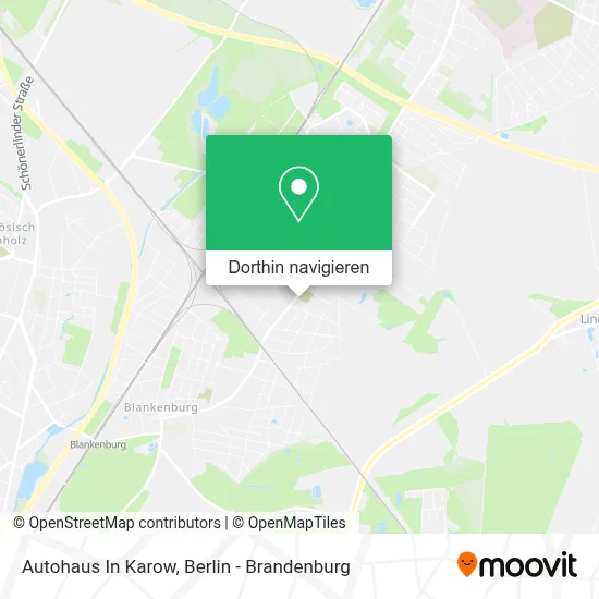 Autohaus In Karow Karte