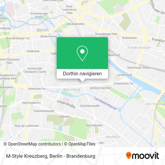 M-Style Kreuzberg Karte