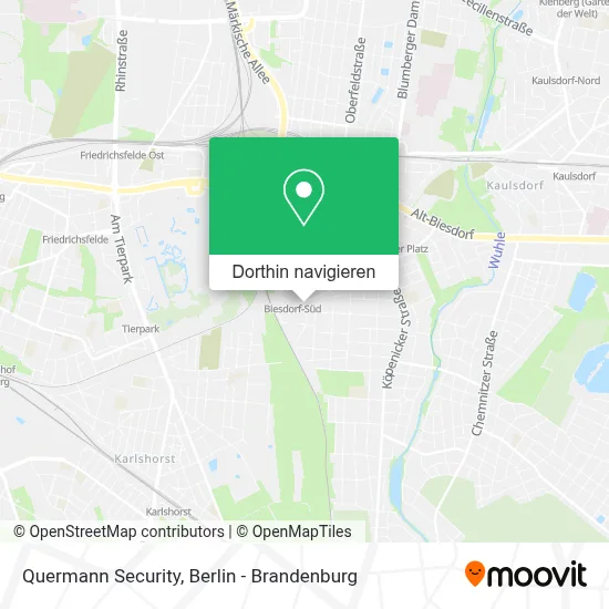 Quermann Security Karte