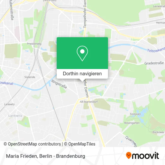 Maria Frieden Karte