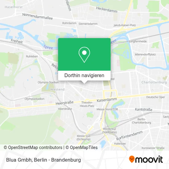 Blua Gmbh Karte