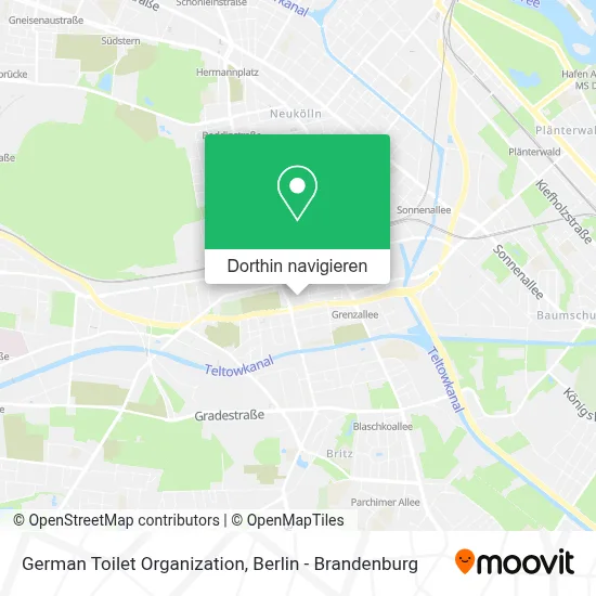 German Toilet Organization Karte